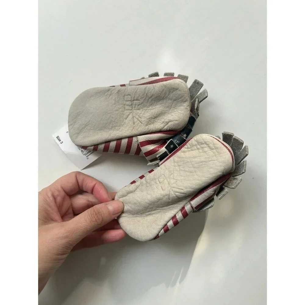 NEW - Born in the USA Freshly Picked Moccasin Size 3